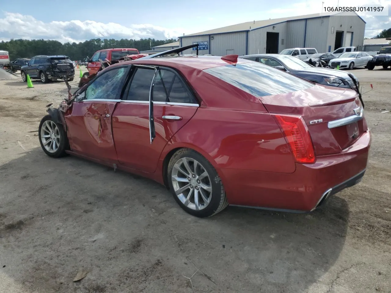 2018 Cadillac Cts Luxury VIN: 1G6AR5SS8J0141957 Lot: 71400834