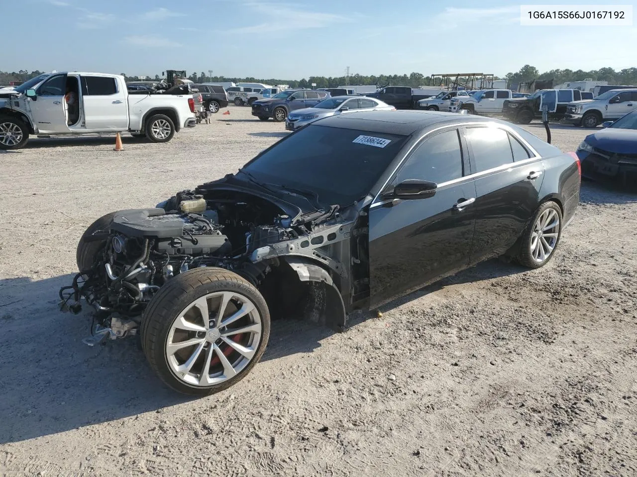 2018 Cadillac Cts-V VIN: 1G6A15S66J0167192 Lot: 72386244