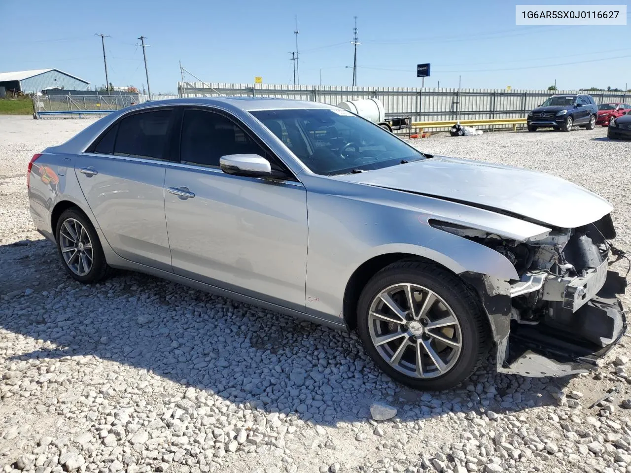 2018 Cadillac Cts Luxury VIN: 1G6AR5SX0J0116627 Lot: 73523634