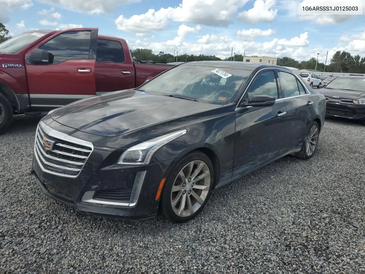 2018 Cadillac Cts Luxury VIN: 1G6AR5SS1J0125003 Lot: 74071754