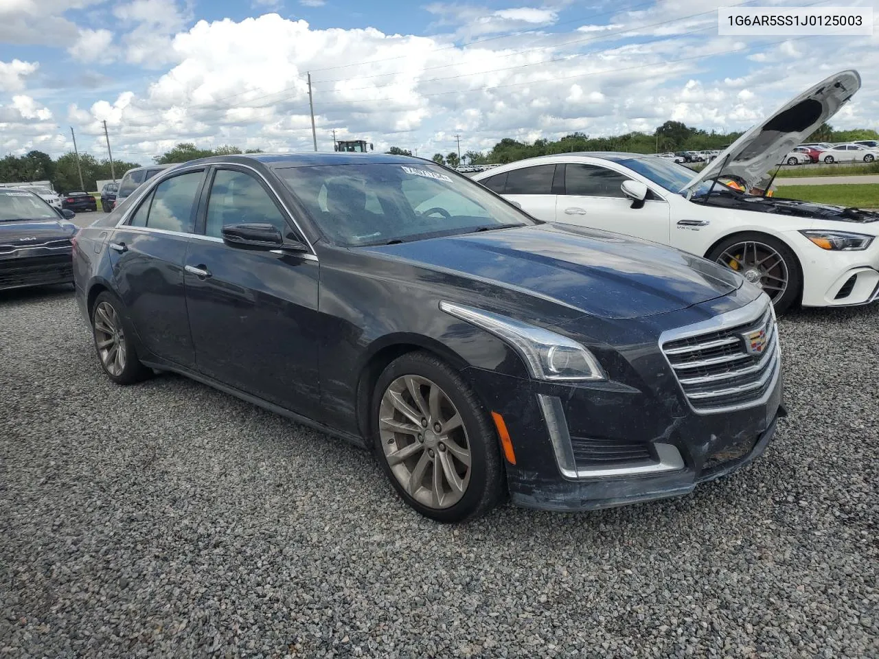 2018 Cadillac Cts Luxury VIN: 1G6AR5SS1J0125003 Lot: 74071754