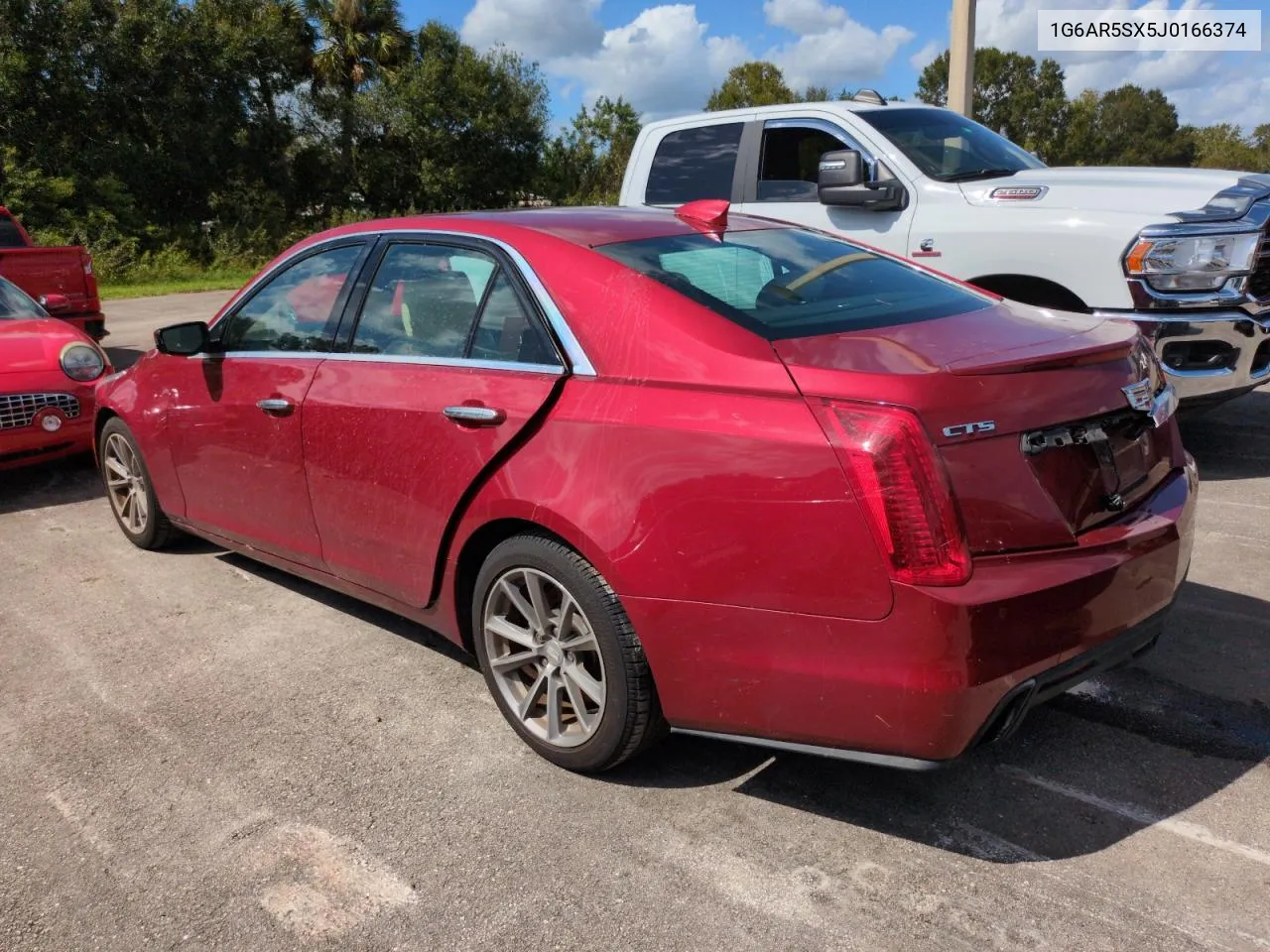 2018 Cadillac Cts Luxury VIN: 1G6AR5SX5J0166374 Lot: 77040764