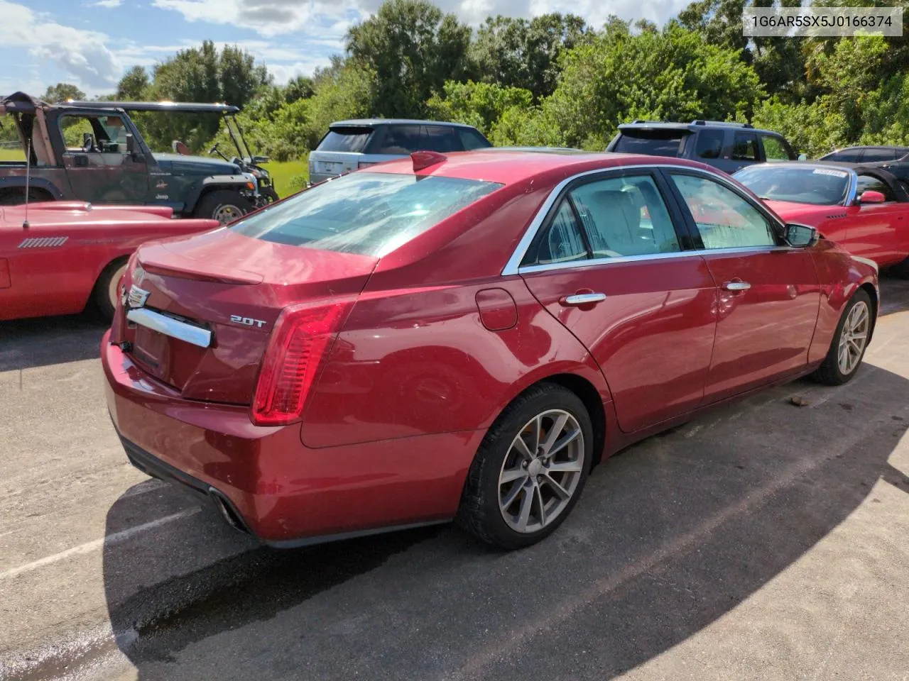 2018 Cadillac Cts Luxury VIN: 1G6AR5SX5J0166374 Lot: 77040764