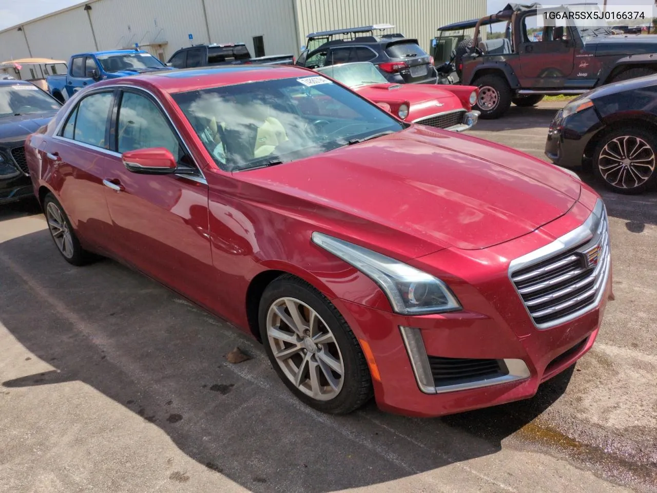 2018 Cadillac Cts Luxury VIN: 1G6AR5SX5J0166374 Lot: 77040764