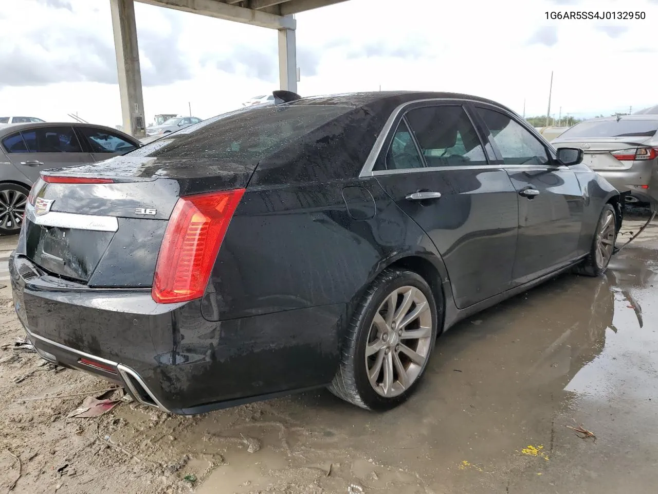 2018 Cadillac Cts Luxury VIN: 1G6AR5SS4J0132950 Lot: 78224474