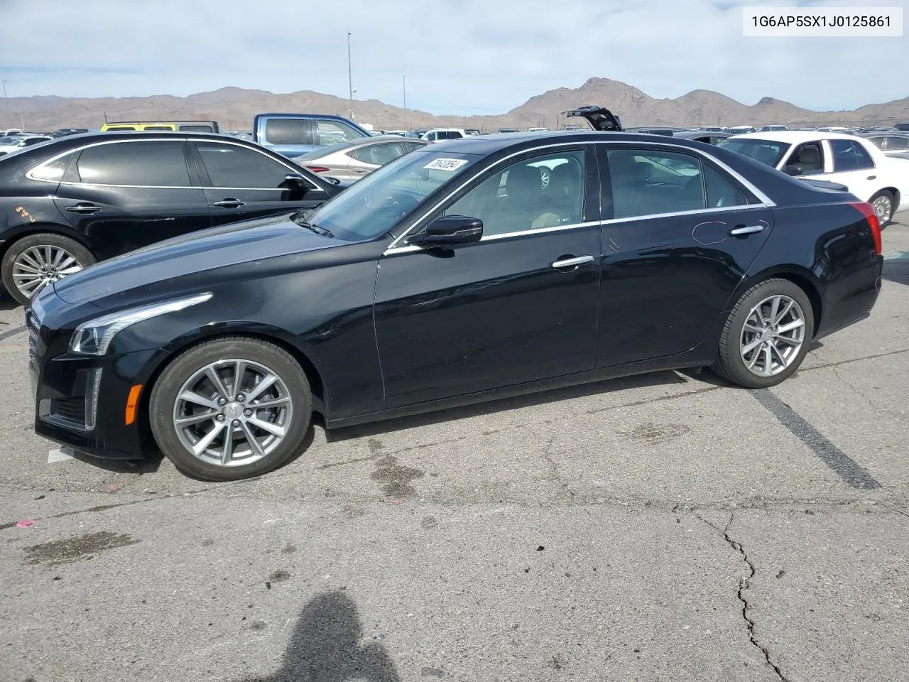 2018 Cadillac Cts VIN: 1G6AP5SX1J0125861 Lot: 78643854