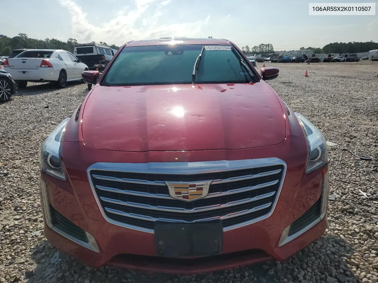 2019 Cadillac Cts Luxury VIN: 1G6AR5SX2K0110507 Lot: 61252144