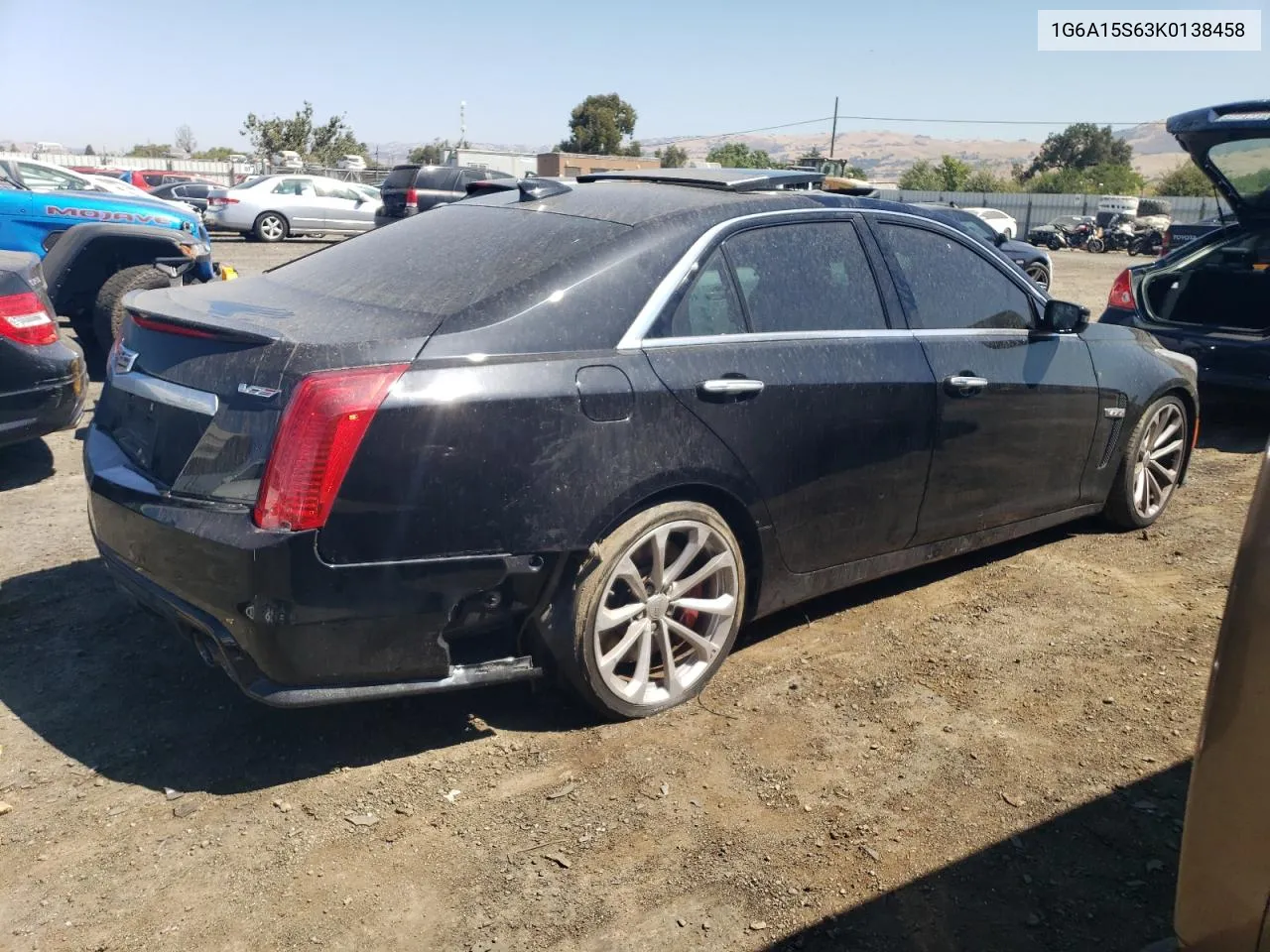 2019 Cadillac Cts-V VIN: 1G6A15S63K0138458 Lot: 63482374