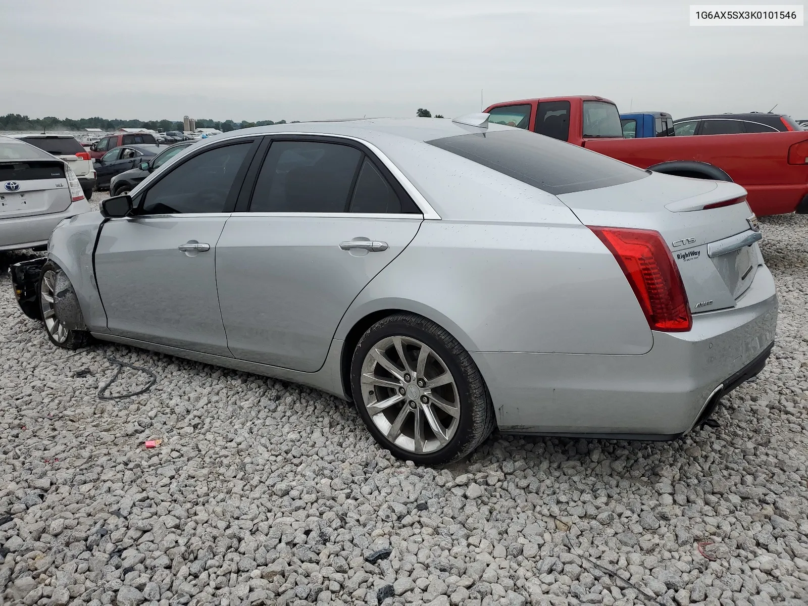 2019 Cadillac Cts Luxury VIN: 1G6AX5SX3K0101546 Lot: 67476144