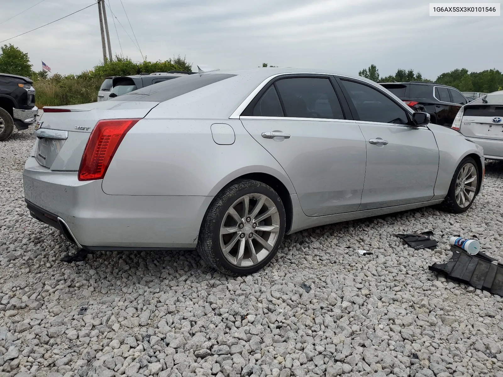 1G6AX5SX3K0101546 2019 Cadillac Cts Luxury