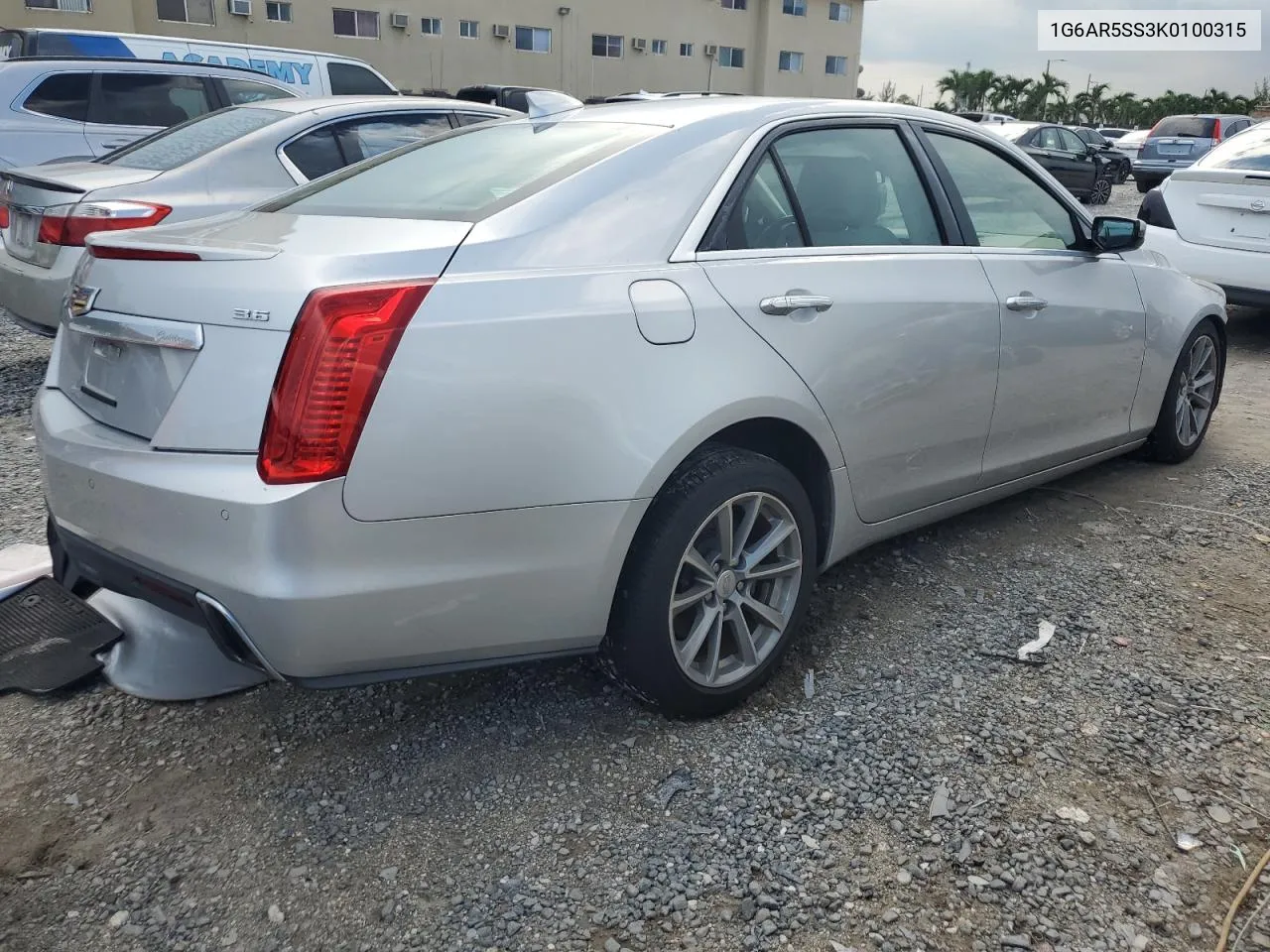 2019 Cadillac Cts Luxury VIN: 1G6AR5SS3K0100315 Lot: 71705434