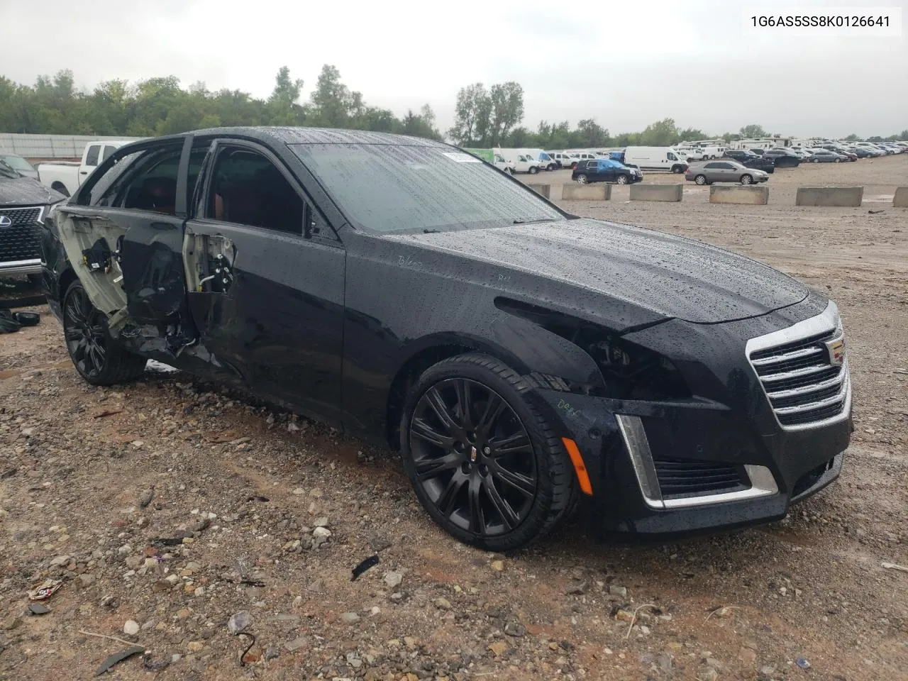 2019 Cadillac Cts Premium Luxury VIN: 1G6AS5SS8K0126641 Lot: 72580284