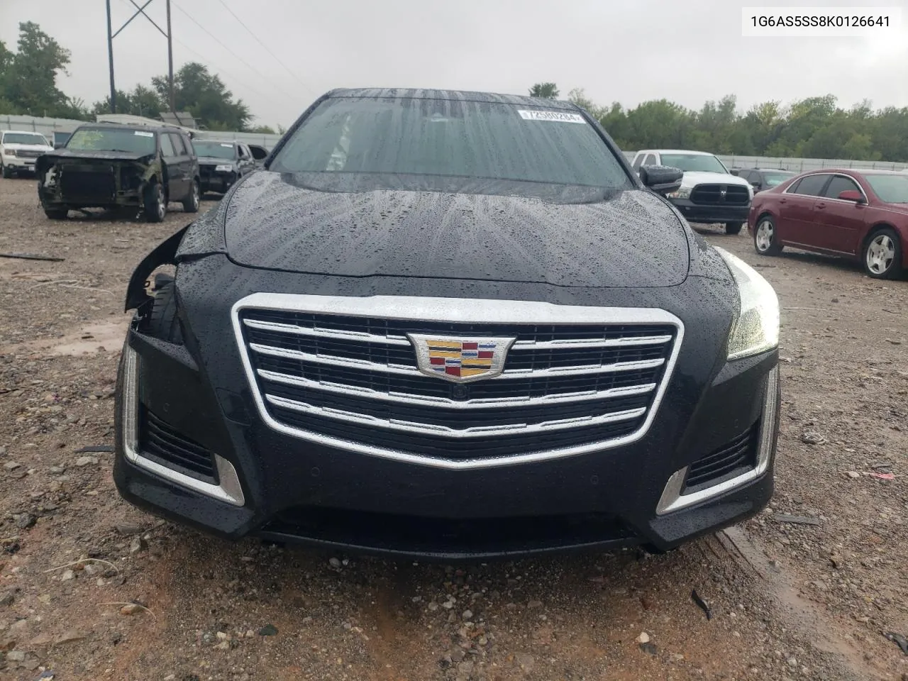 2019 Cadillac Cts Premium Luxury VIN: 1G6AS5SS8K0126641 Lot: 72580284