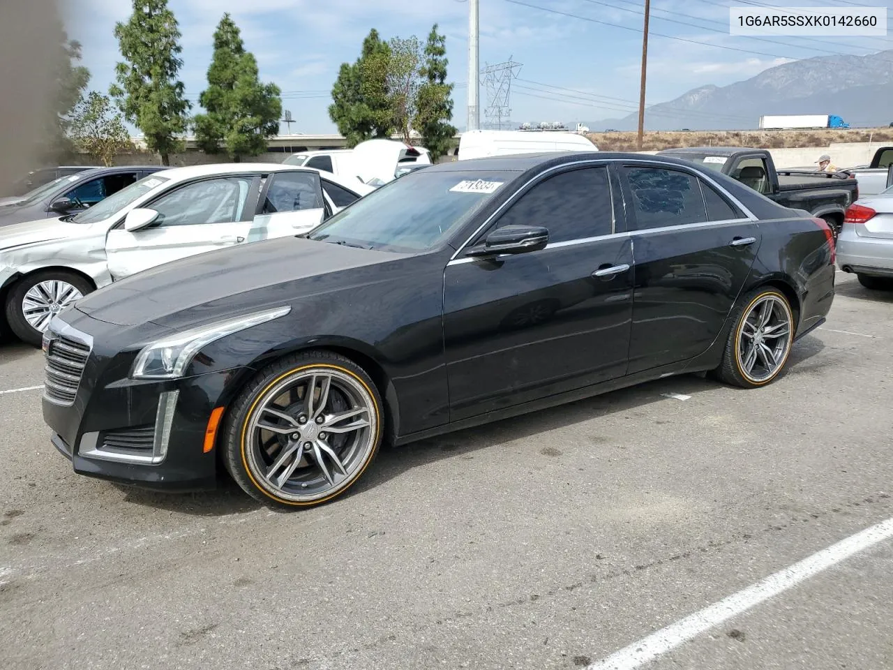 2019 Cadillac Cts Luxury VIN: 1G6AR5SSXK0142660 Lot: 73179334