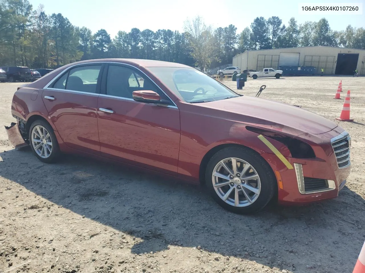 2019 Cadillac Cts VIN: 1G6AP5SX4K0107260 Lot: 74373044