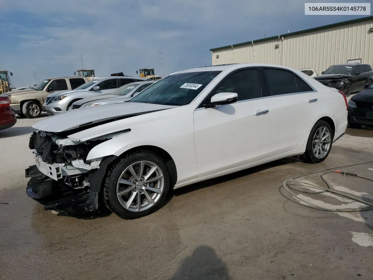 2019 Cadillac Cts Luxury VIN: 1G6AR5SS4K0145778 Lot: 75550344