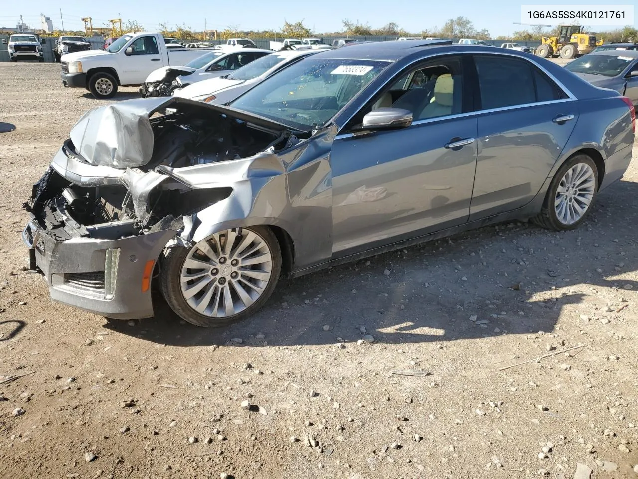 2019 Cadillac Cts Premium Luxury VIN: 1G6AS5SS4K0121761 Lot: 77658324