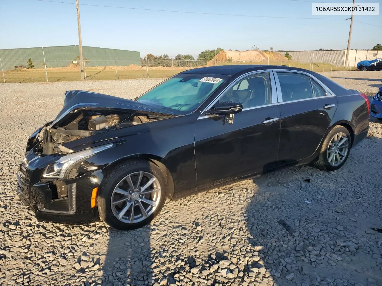 1G6AR5SX0K0131422 2019 Cadillac Cts Luxury