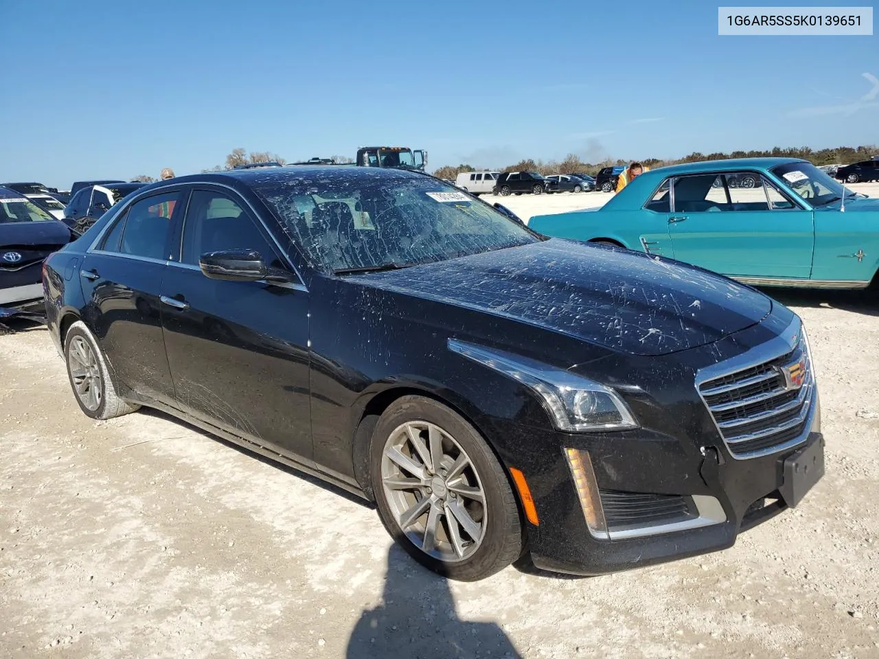 2019 Cadillac Cts Luxury VIN: 1G6AR5SS5K0139651 Lot: 78014284