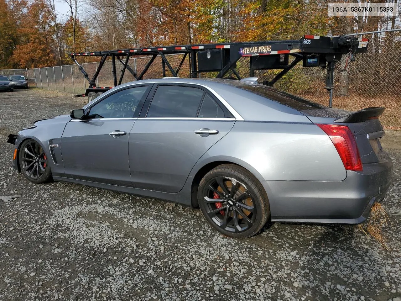 2019 Cadillac Cts-V VIN: 1G6A15S67K0115393 Lot: 78399974