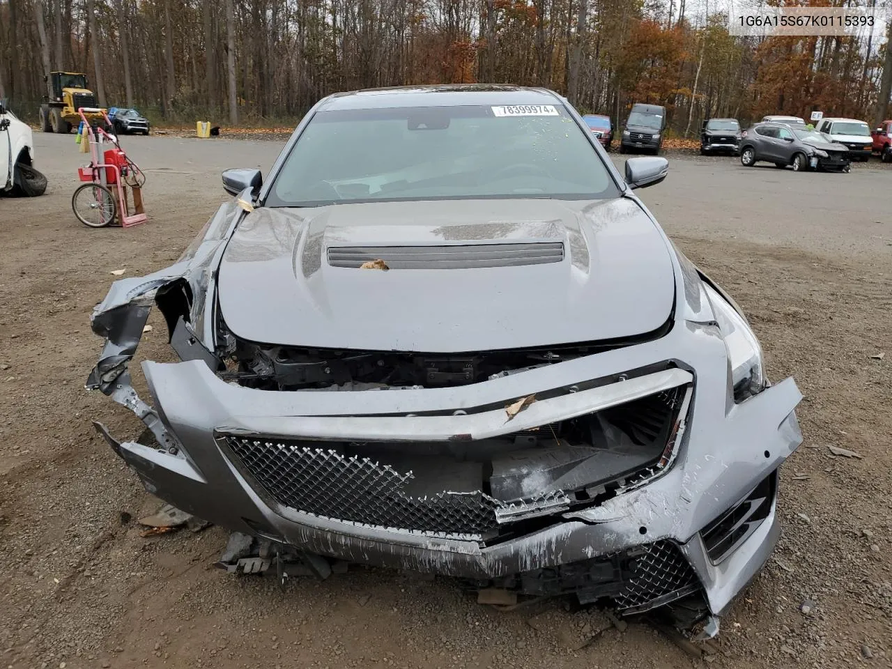 2019 Cadillac Cts-V VIN: 1G6A15S67K0115393 Lot: 78399974