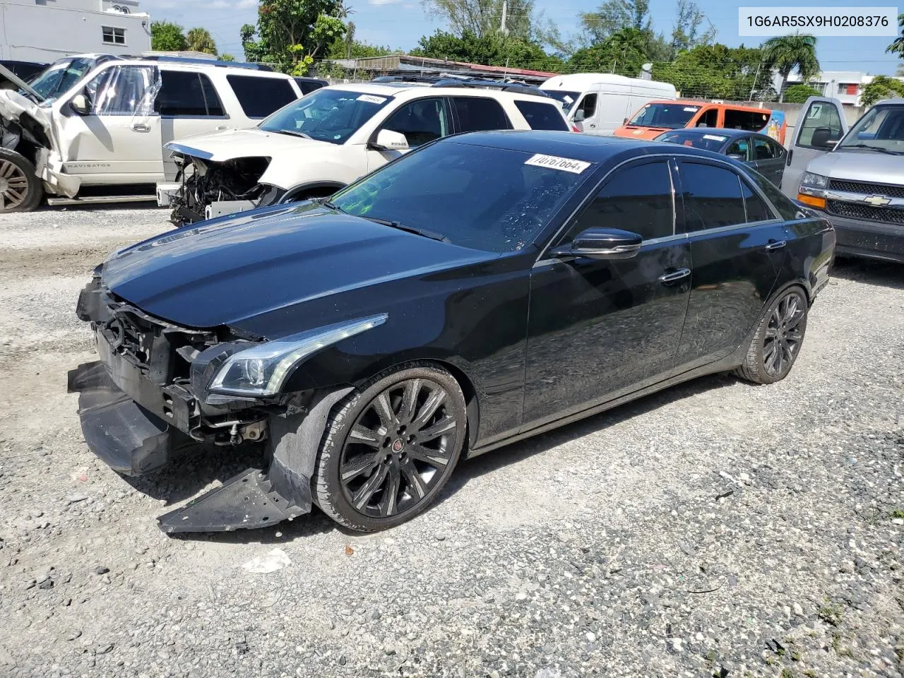 2023 Cadillac Cts Luxury VIN: 1G6AR5SX9H0208376 Lot: 70767664