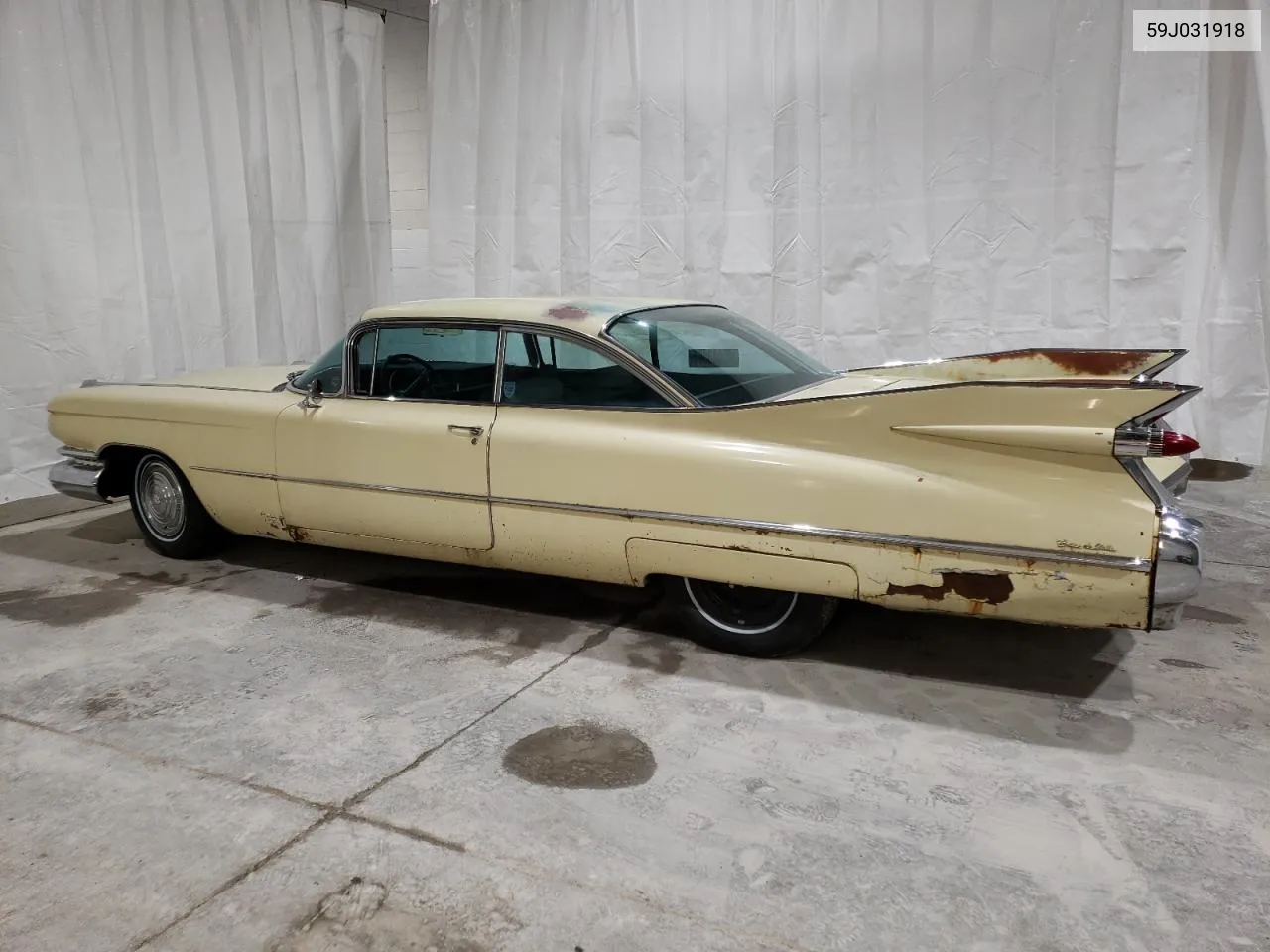 1959 Cadillac Deville VIN: 59J031918 Lot: 55303094