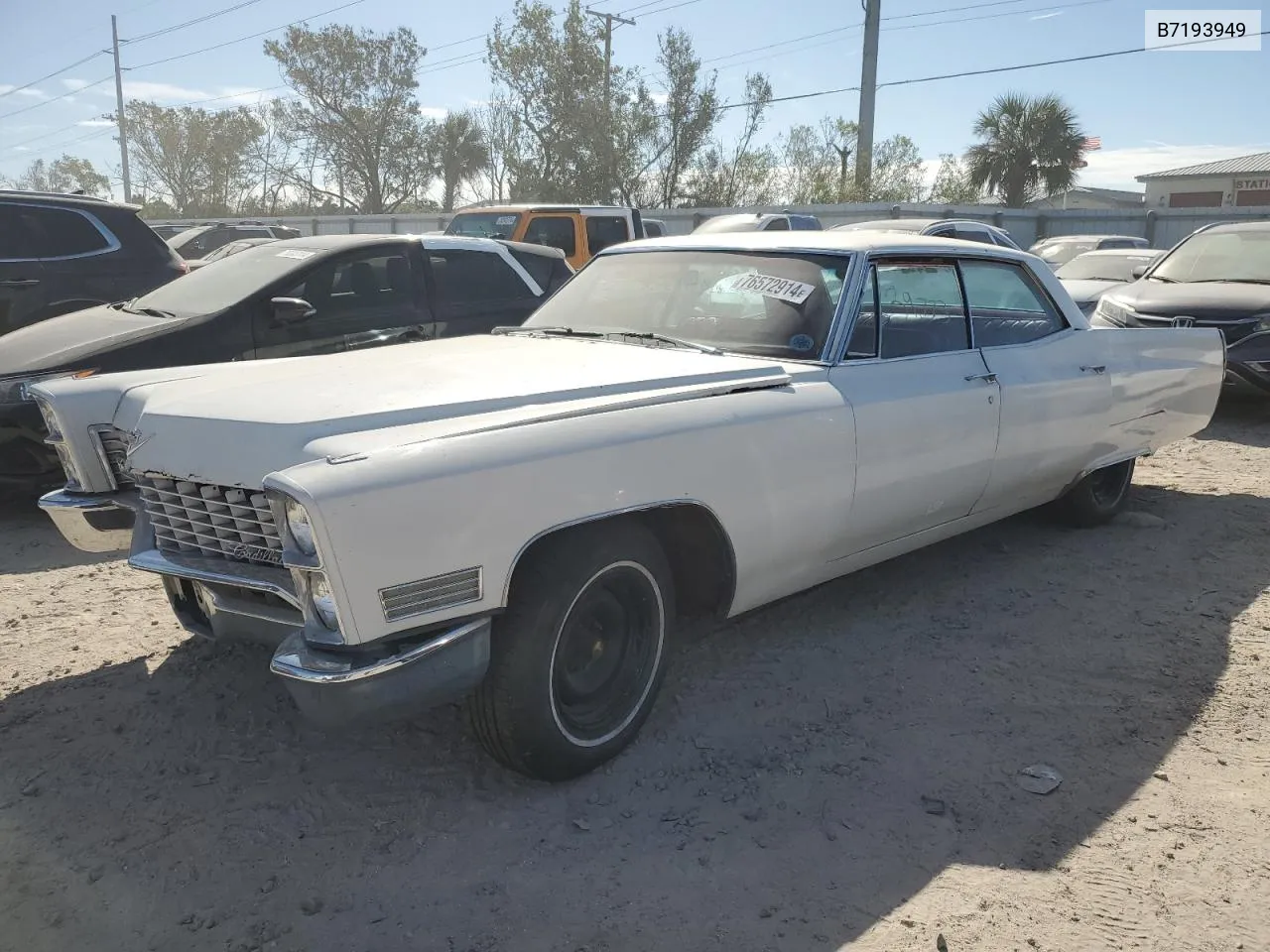 1967 Cadillac Deville VIN: B7193949 Lot: 76572914