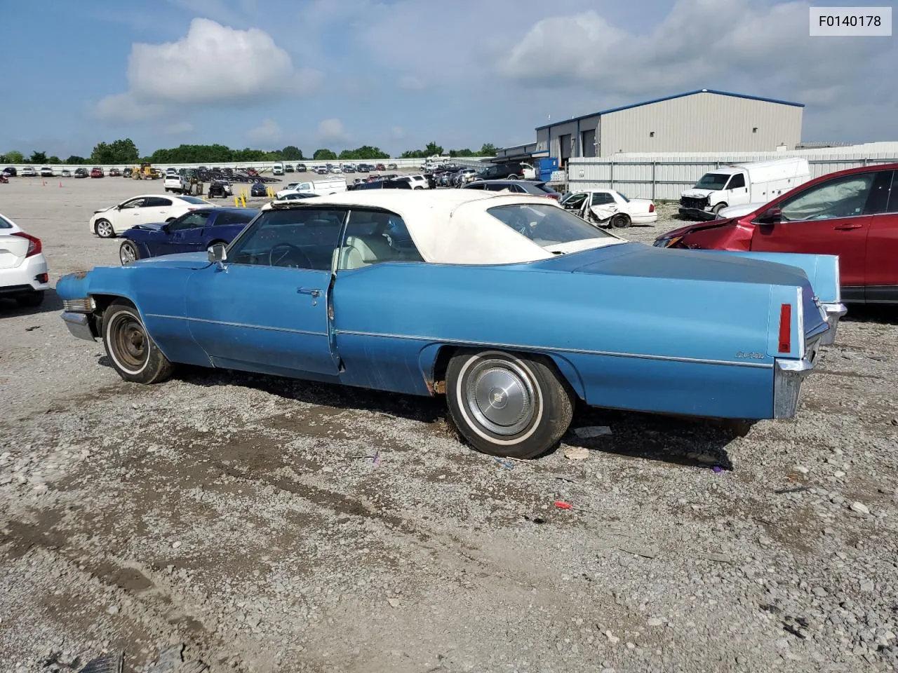 1970 Cadillac Deville VIN: F0140178 Lot: 55107214