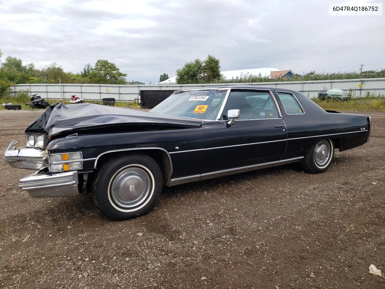 1974 Cadillac Deville VIN: 6D47R4Q186752 Lot: 67941264