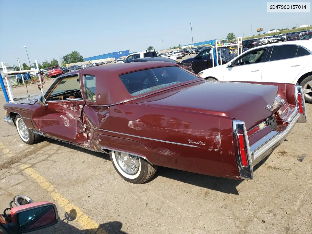 1976 Cadillac Deville VIN: 6D47S6Q157014 Lot: 64944954