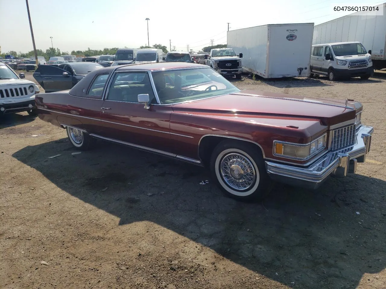 1976 Cadillac Deville VIN: 6D47S6Q157014 Lot: 64944954