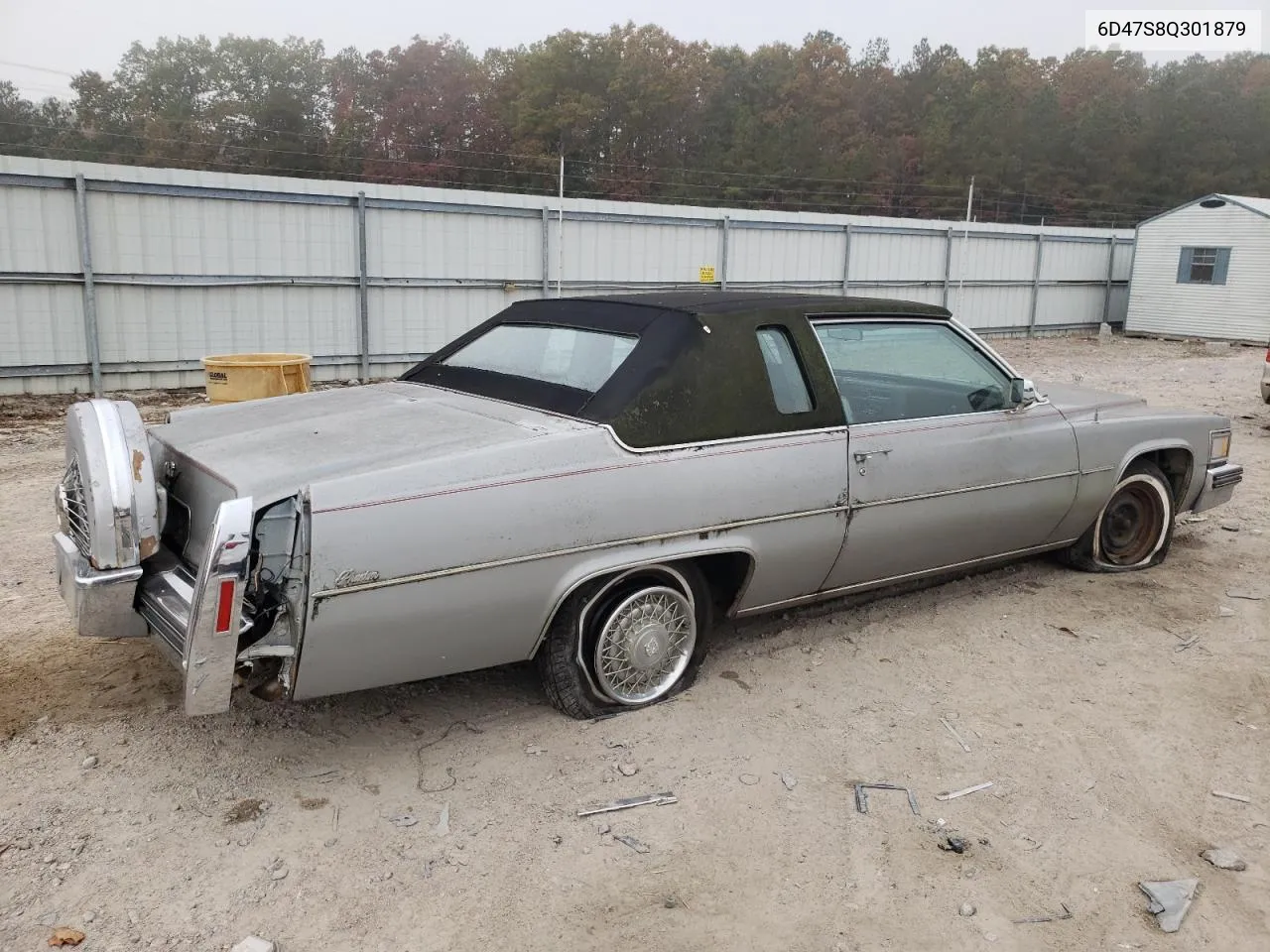 1978 Cadillac Deville VIN: 6D47S8Q301879 Lot: 78196844