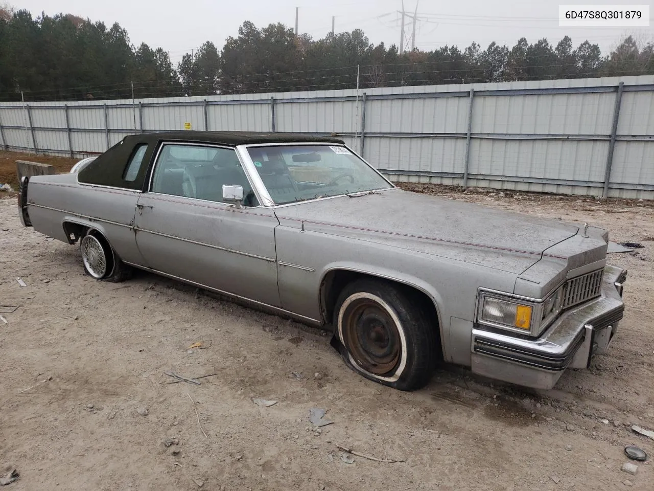 1978 Cadillac Deville VIN: 6D47S8Q301879 Lot: 78196844