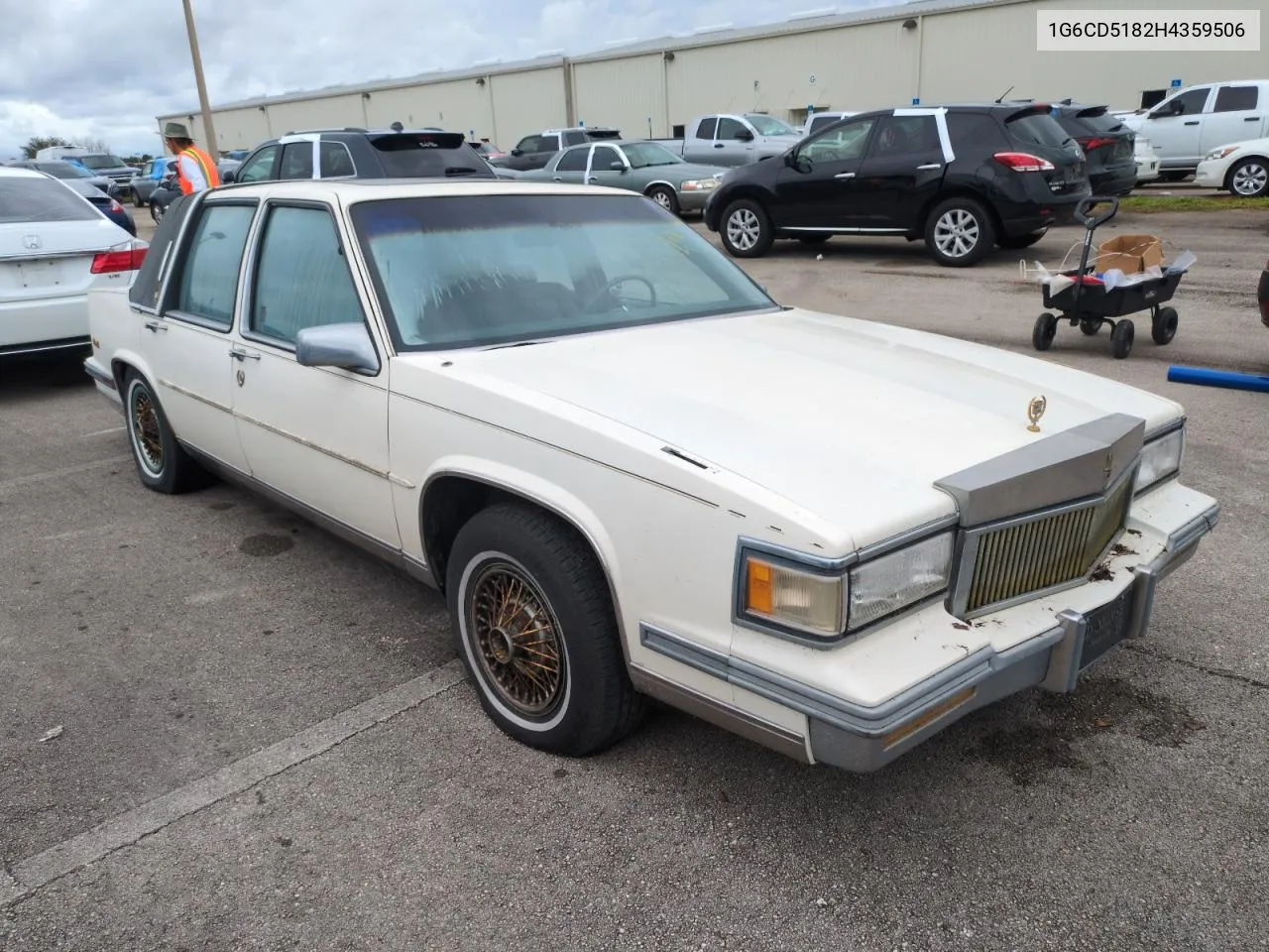 1987 Cadillac Deville VIN: 1G6CD5182H4359506 Lot: 74501494