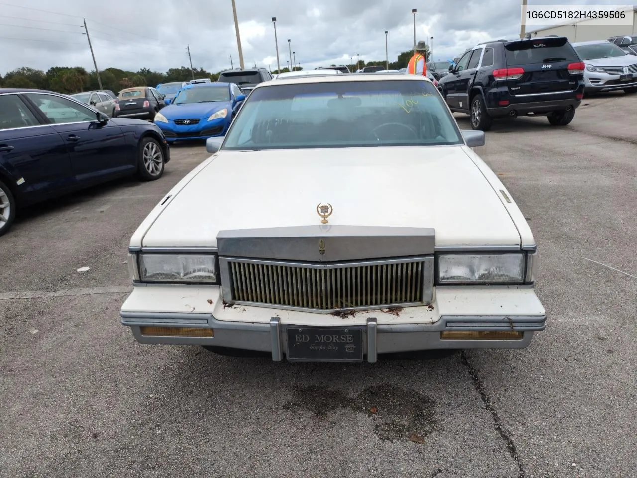 1987 Cadillac Deville VIN: 1G6CD5182H4359506 Lot: 74501494