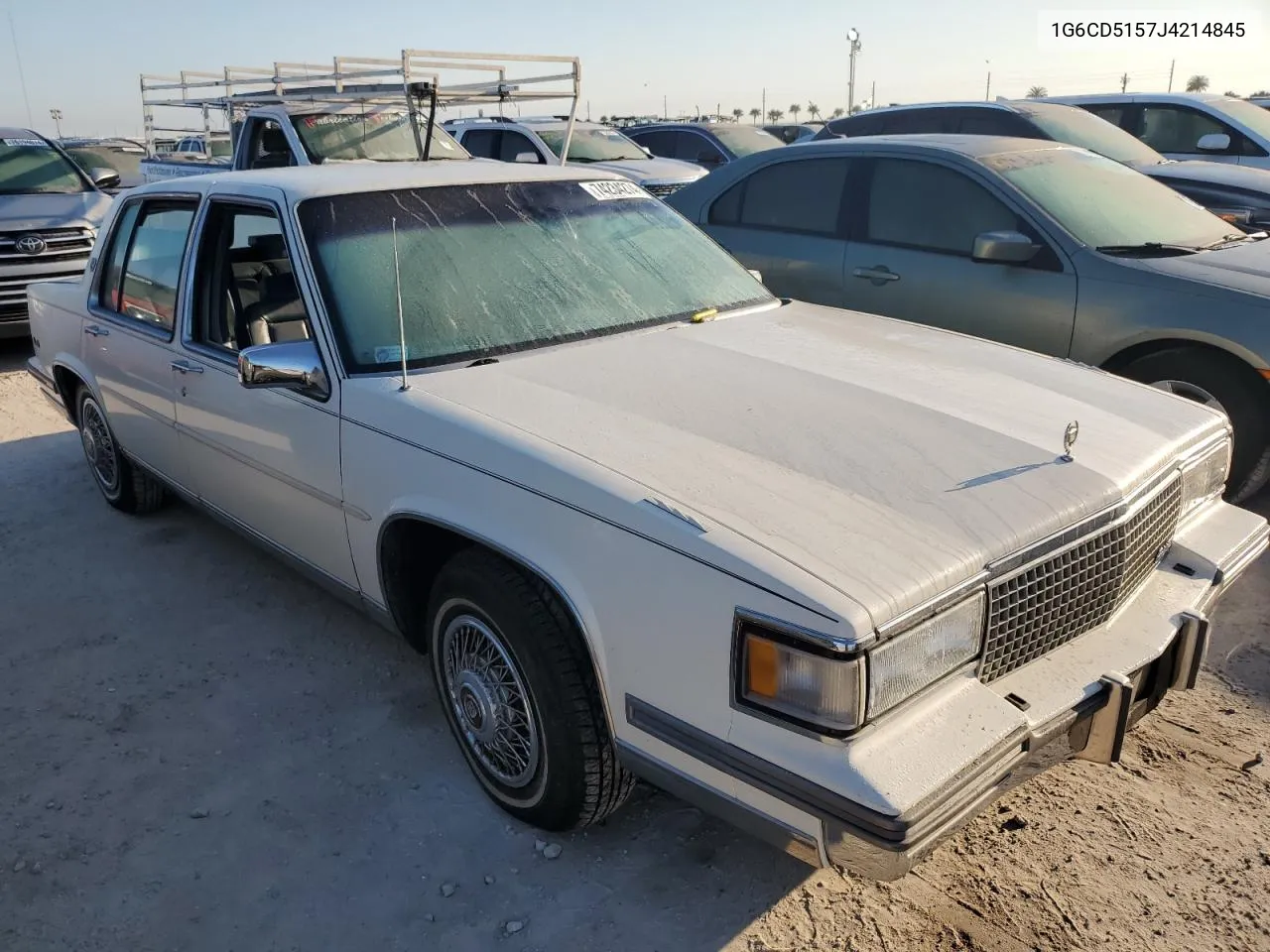 1988 Cadillac Deville VIN: 1G6CD5157J4214845 Lot: 74234274