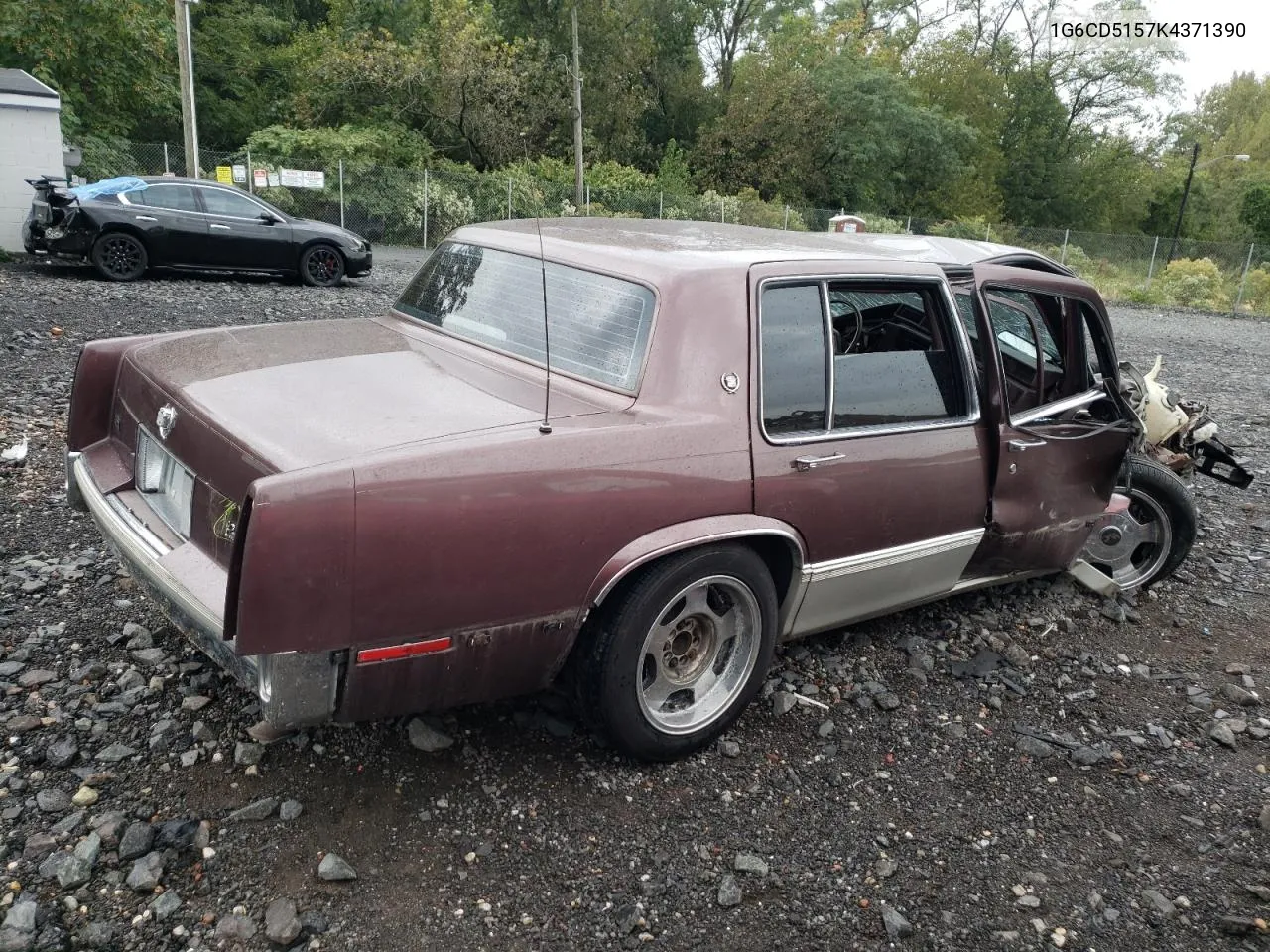 1989 Cadillac Deville VIN: 1G6CD5157K4371390 Lot: 72955004