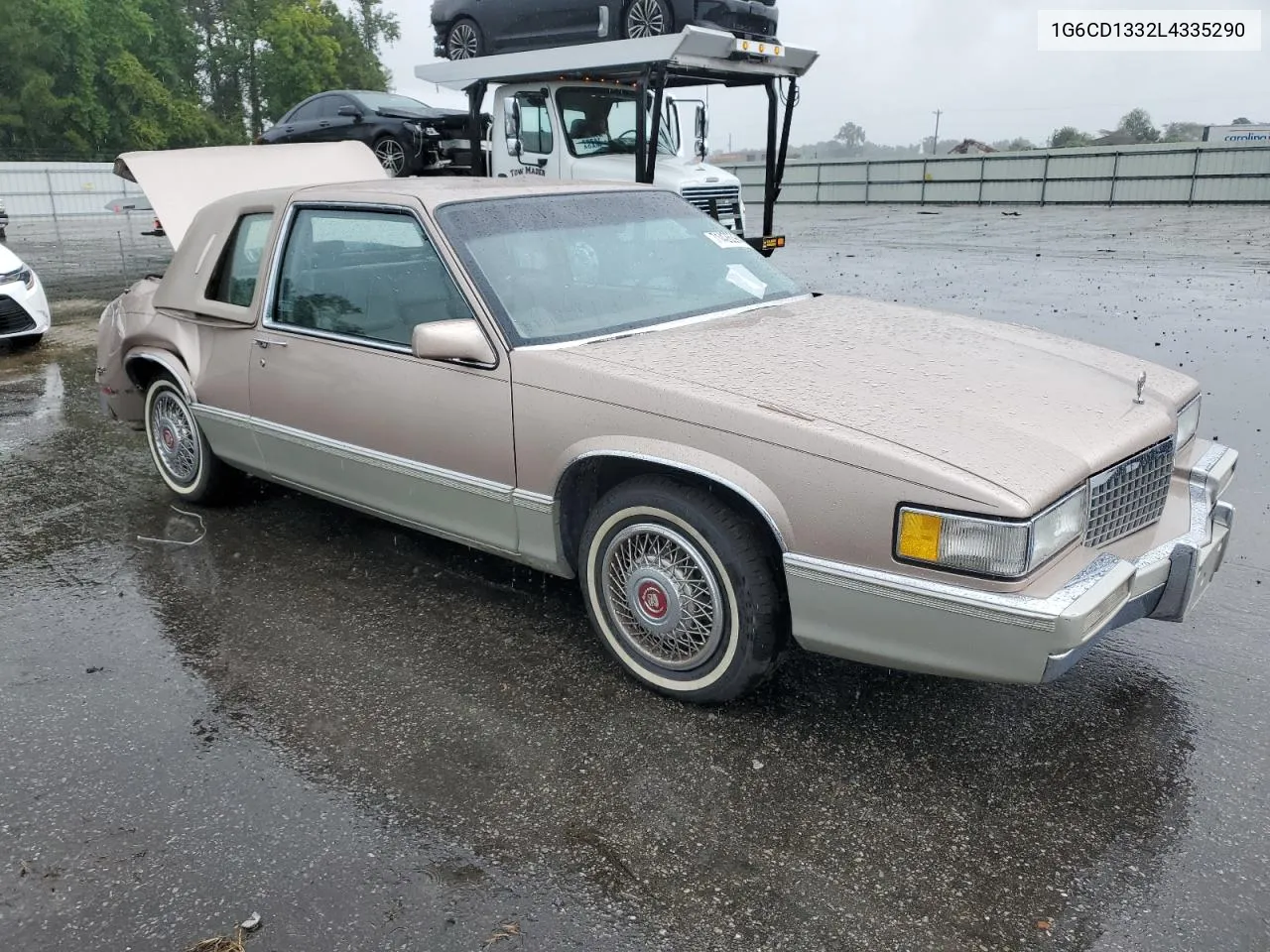 1990 Cadillac Deville VIN: 1G6CD1332L4335290 Lot: 71426394