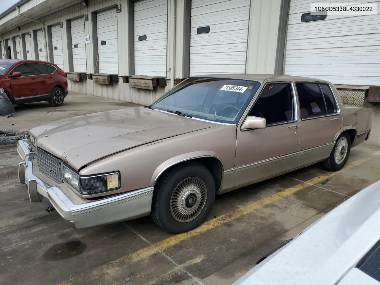 1990 Cadillac Deville VIN: 1G6CD5338L4330022 Lot: 71609344