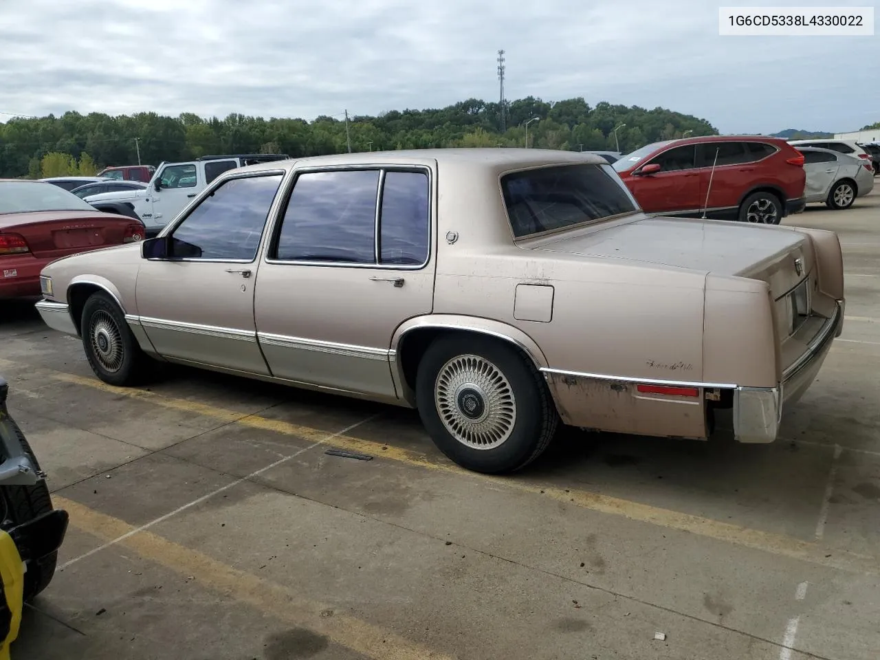 1G6CD5338L4330022 1990 Cadillac Deville