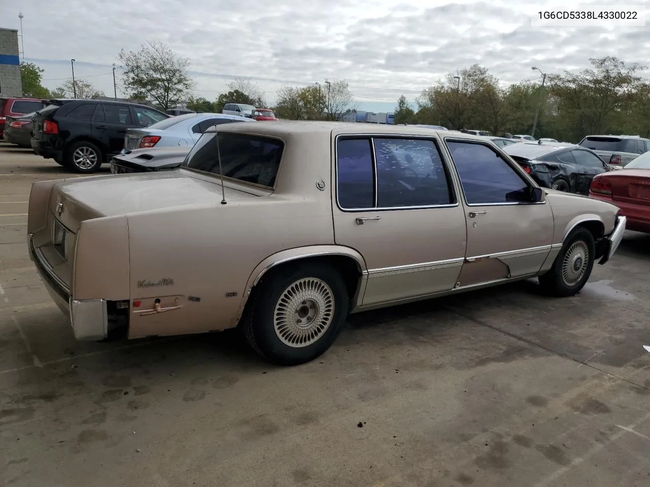 1990 Cadillac Deville VIN: 1G6CD5338L4330022 Lot: 71609344