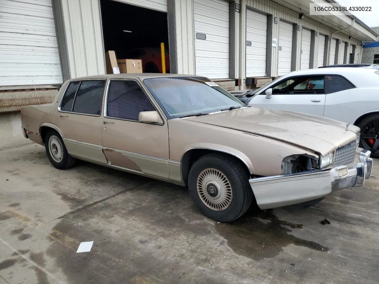 1G6CD5338L4330022 1990 Cadillac Deville