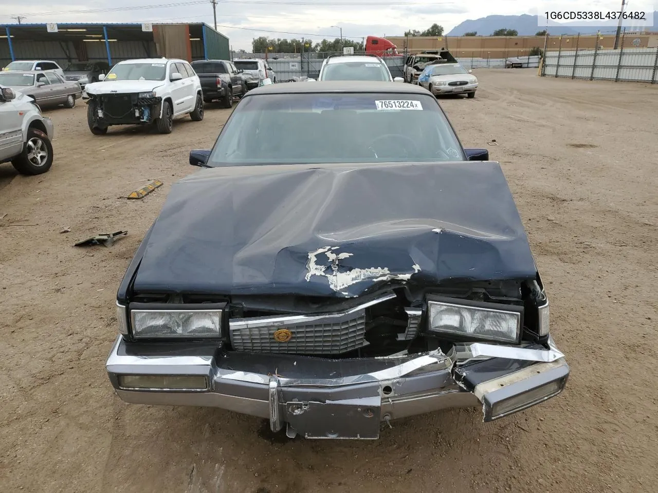 1G6CD5338L4376482 1990 Cadillac Deville