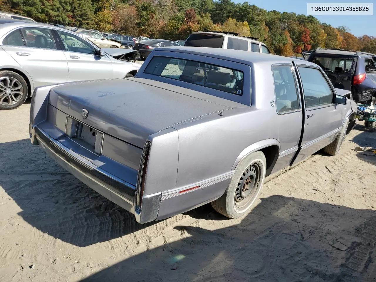 1G6CD1339L4358825 1990 Cadillac Deville