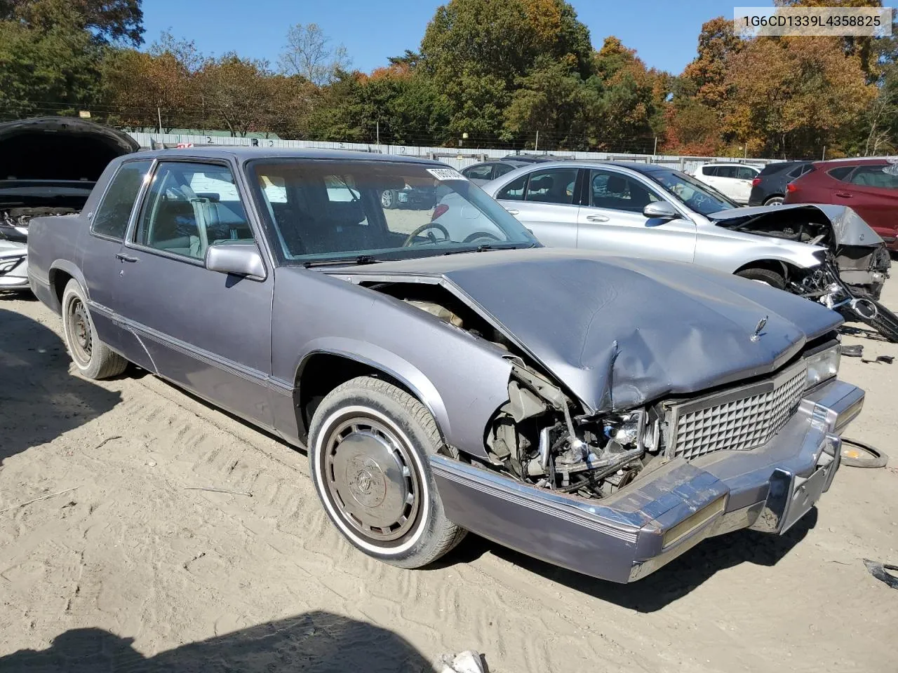 1G6CD1339L4358825 1990 Cadillac Deville