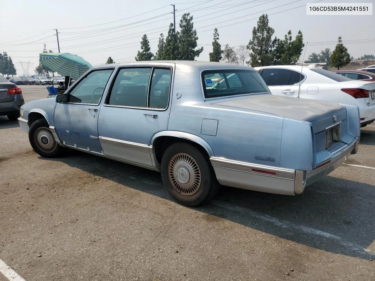 1991 Cadillac Deville VIN: 1G6CD53B5M4241551 Lot: 69949614