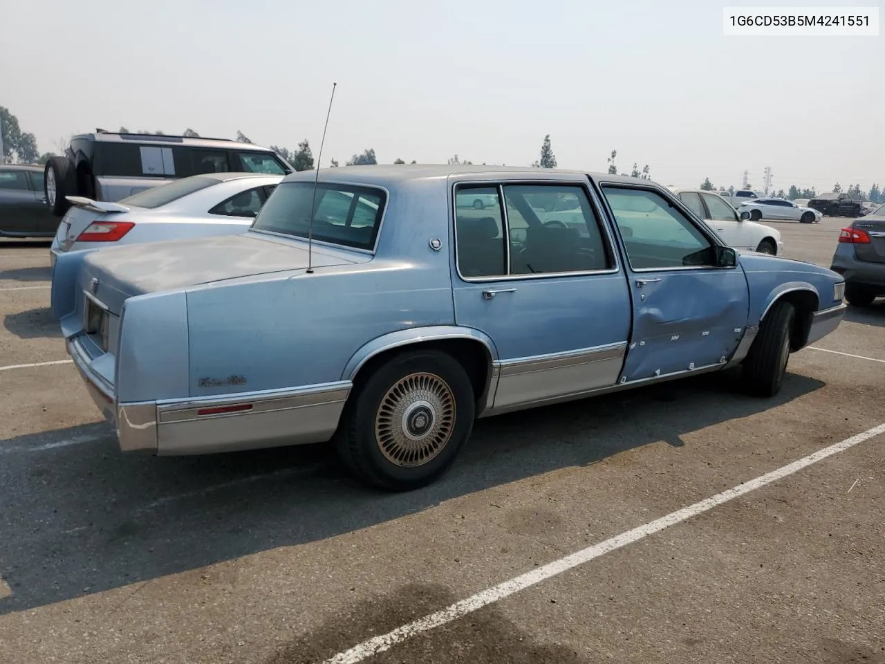 1991 Cadillac Deville VIN: 1G6CD53B5M4241551 Lot: 69949614