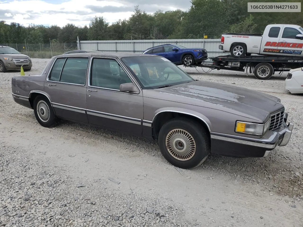 1G6CD53B1N4271633 1992 Cadillac Deville