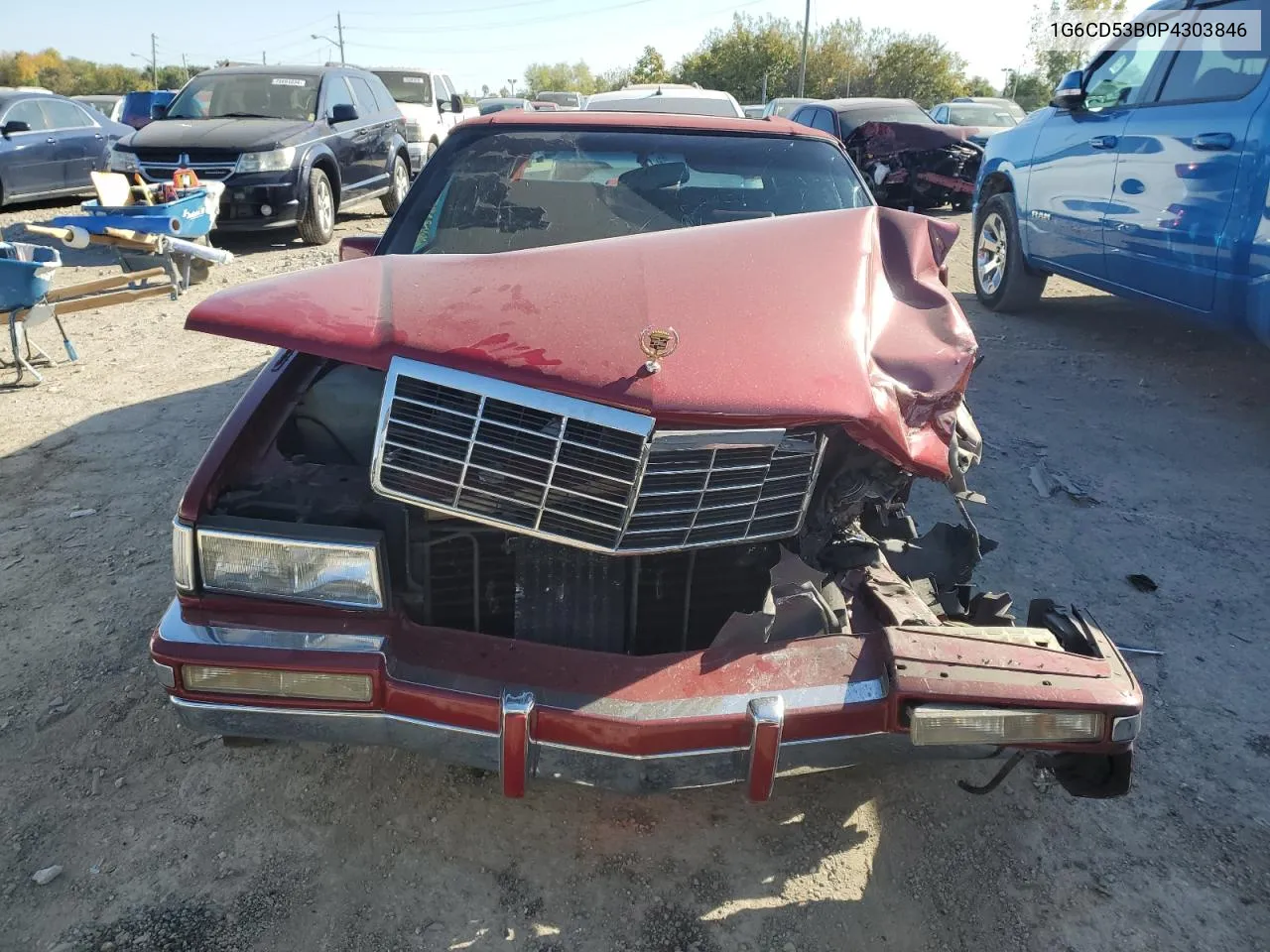 1993 Cadillac Deville VIN: 1G6CD53B0P4303846 Lot: 75477514